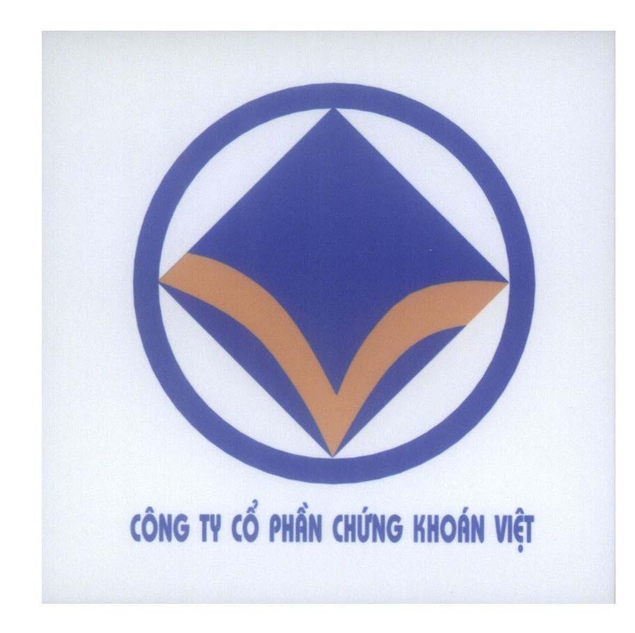 Mẫu nhãn hiệu V Công Ty Cổ Phần Chứng Khoán Việt