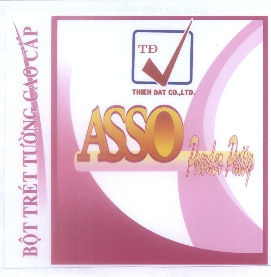 Mẫu nhãn hiệu Bột Trét Tường Cao Cấp TĐ THIEN DAT CO.,LTD ASSO Powder Putty