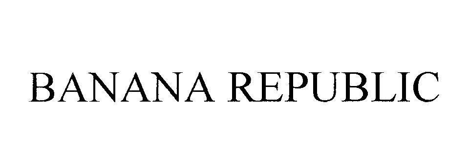 Mẫu nhãn hiệu BANANA REPUBLIC
