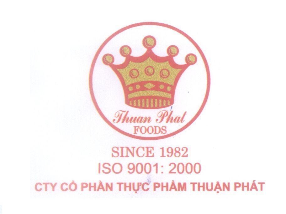 Mẫu nhãn hiệu Thuan Phat FOODS SINCE 1982 ISO 9001: 2000 CTY Cổ Phần Thực Phẩm Thuận Phát