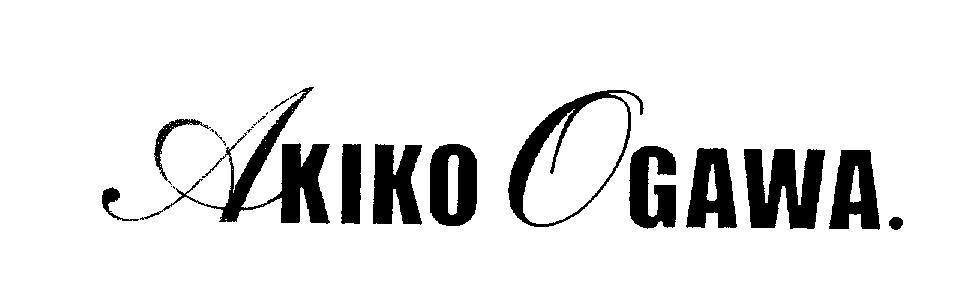 Mẫu nhãn hiệu AKIKO OGAWA