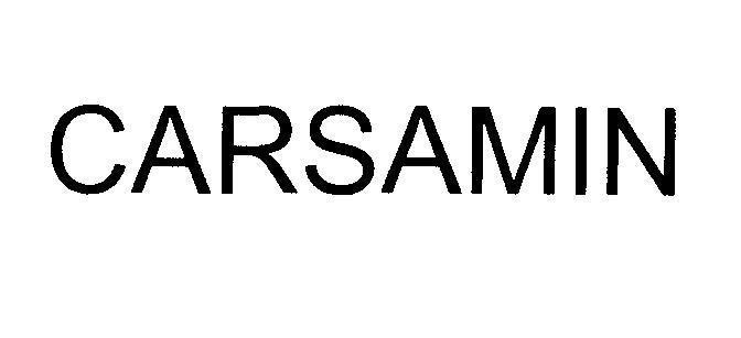 Mẫu nhãn hiệu CARSAMIN