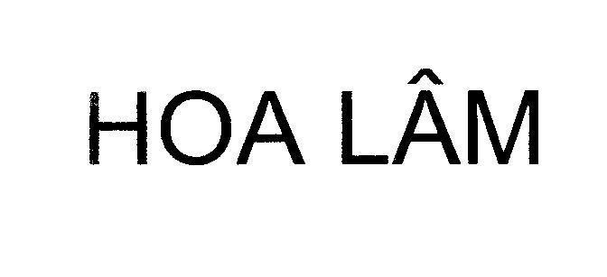 Mẫu nhãn hiệu HOA LÂM