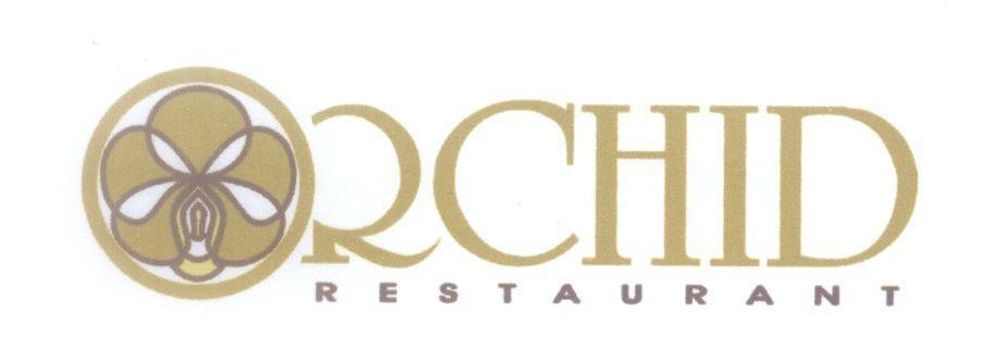 Mẫu nhãn hiệu ORCHID RESTAURANT