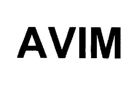 Mẫu nhãn hiệu AVIM