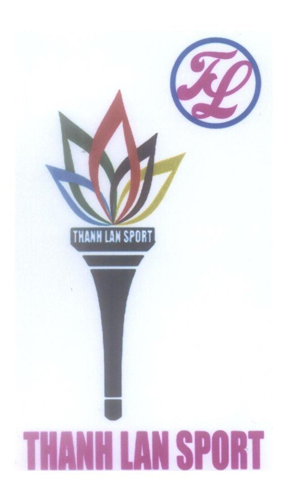 Mẫu nhãn hiệu THANH LAN SPORT TL