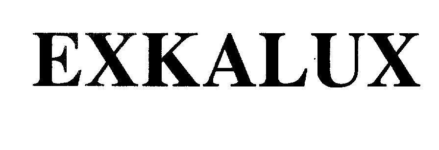 Mẫu nhãn hiệu EXKALUX