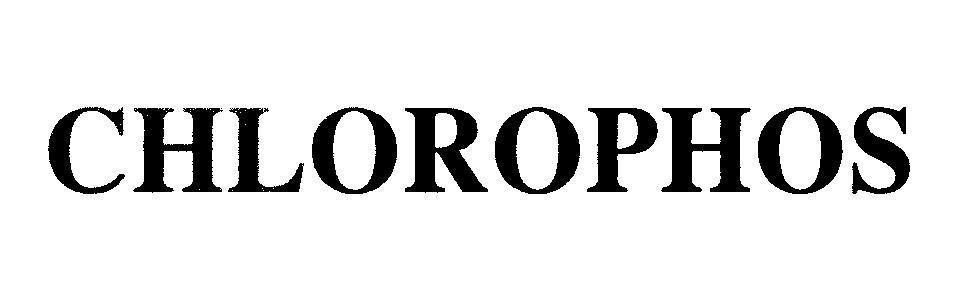 Mẫu nhãn hiệu CHLOROPHOS