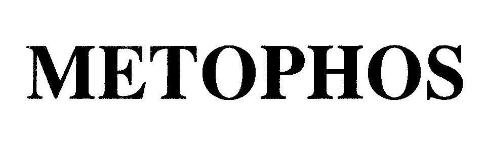 Mẫu nhãn hiệu METOPHOS