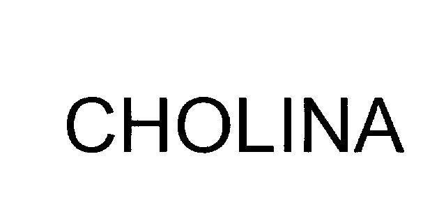 Mẫu nhãn hiệu CHOLINA