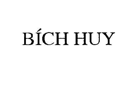 Mẫu nhãn hiệu Bích Huy