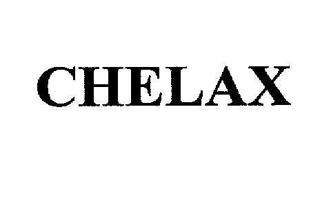 Mẫu nhãn hiệu CHELAX
