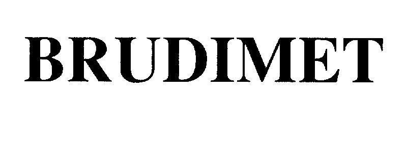 Mẫu nhãn hiệu BRUDIMET