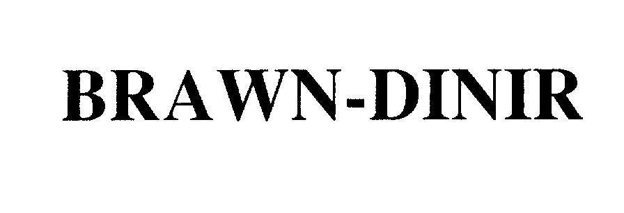 Mẫu nhãn hiệu BRAWN-DINIR