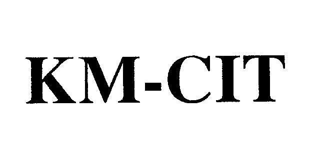 Mẫu nhãn hiệu KM - CIT