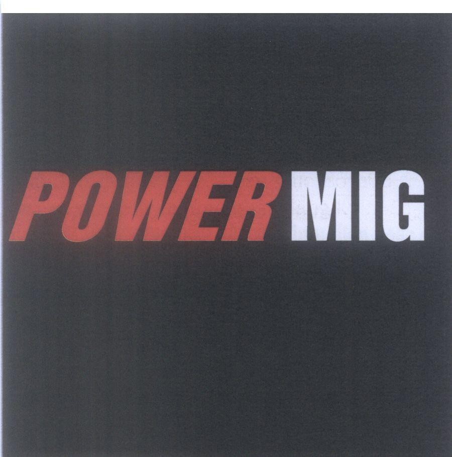 Mẫu nhãn hiệu POWER MIG