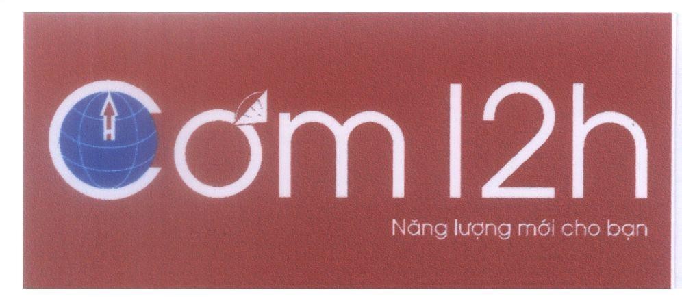 Mẫu nhãn hiệu Cơm 12h Năng lượng mới cho bạn