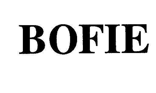 Mẫu nhãn hiệu BOFIE