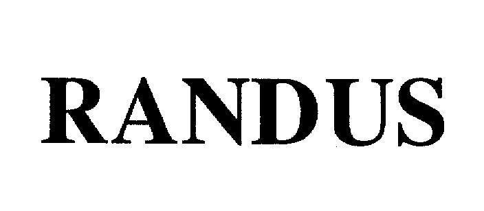 Mẫu nhãn hiệu RANDUS