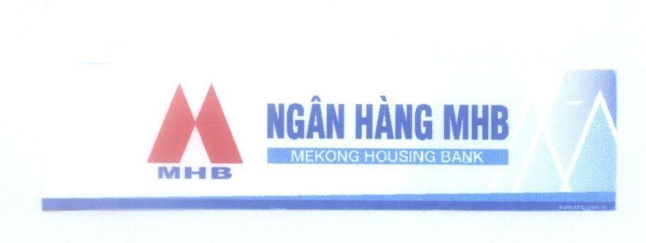 Mẫu nhãn hiệu M MHB Ngân Hàng MHB MEKONG HOUSING BANK