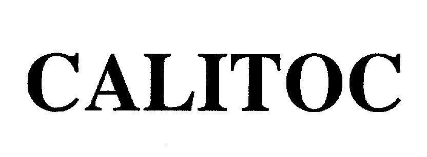 Mẫu nhãn hiệu CALITOC