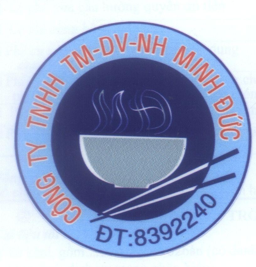 Mẫu nhãn hiệu Công ty TNHH TM-DV-NH Minh Đức MĐ