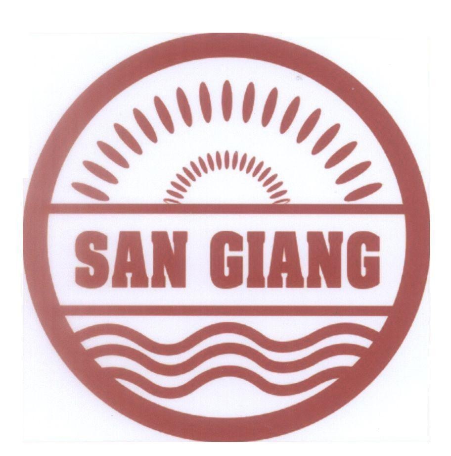 Mẫu nhãn hiệu SAN GIANG