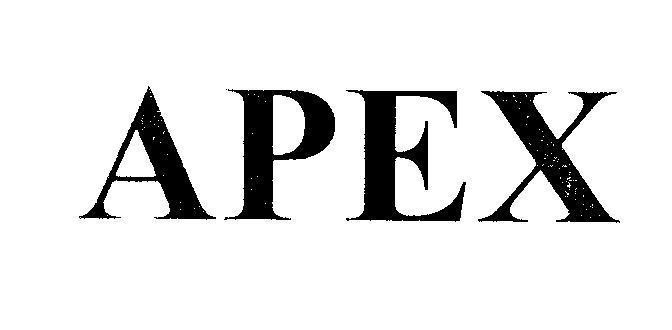 Mẫu nhãn hiệu APEX