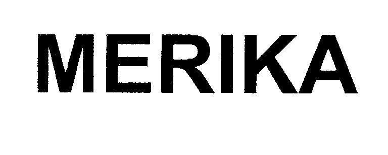 Mẫu nhãn hiệu MERIKA