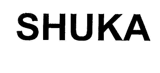 Mẫu nhãn hiệu SHUKA