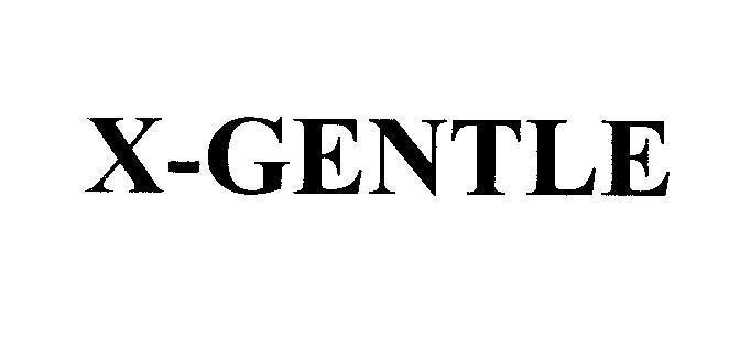Mẫu nhãn hiệu X-GENTLE