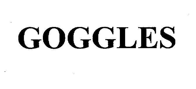 Mẫu nhãn hiệu GOGGLES