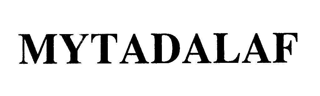 Mẫu nhãn hiệu MYTADALAF