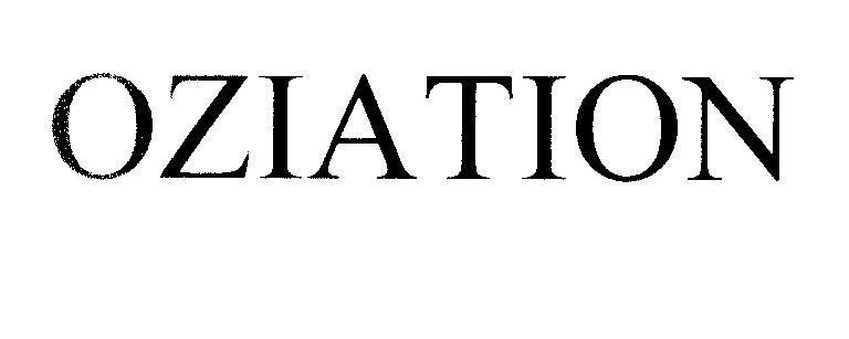 Mẫu nhãn hiệu OZIATION