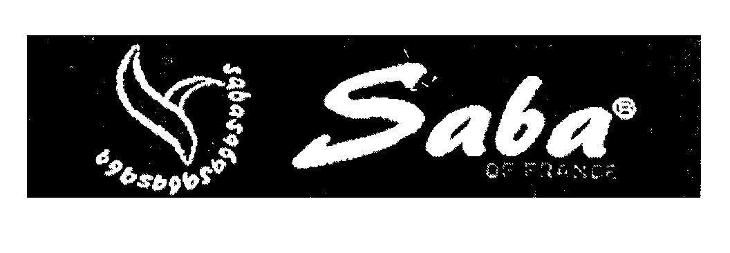 Mẫu nhãn hiệu V Sabasabasabasaba Saba OF FRANCE