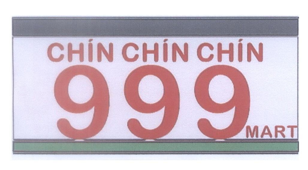 Mẫu nhãn hiệu 999 Chín Chín Chín MART