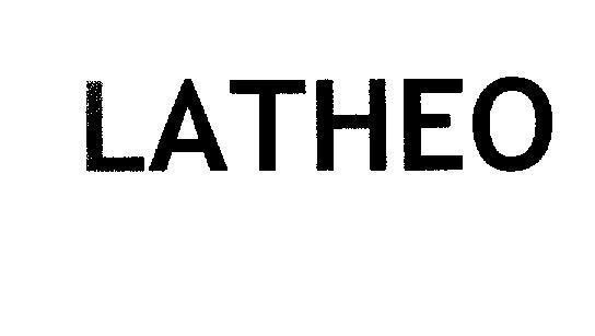Mẫu nhãn hiệu LATHEO