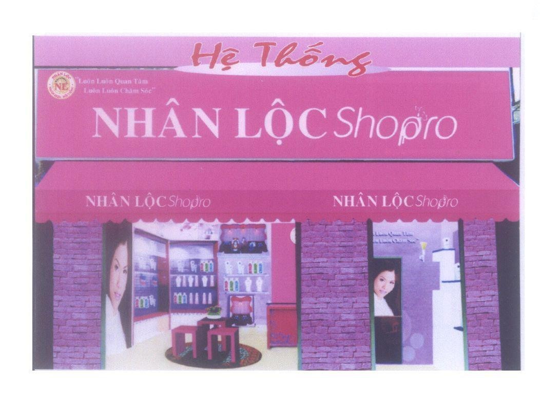 Mẫu nhãn hiệu Hệ Thống Nhân Lộc Nhãn Hiệu Nổi Tiếng NL Luôn Luôn Quan Tâm Luôn Luôn Chăm Sóc Nhân Lộc Shopro