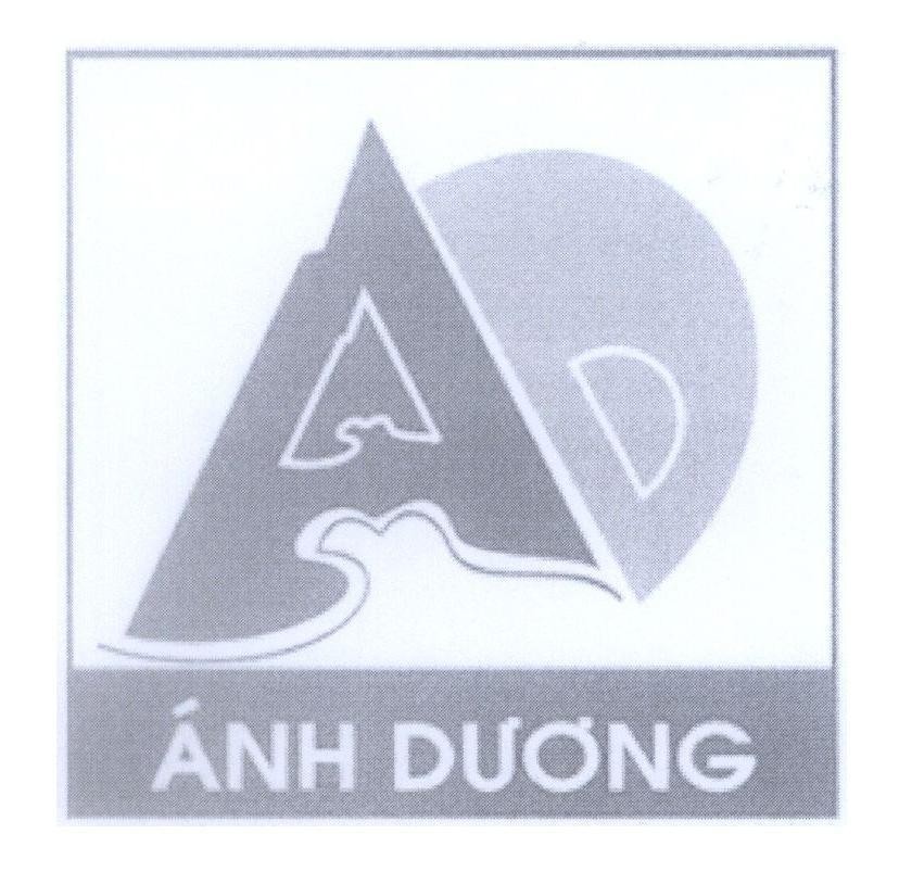 Mẫu nhãn hiệu A D AD ánh Dương