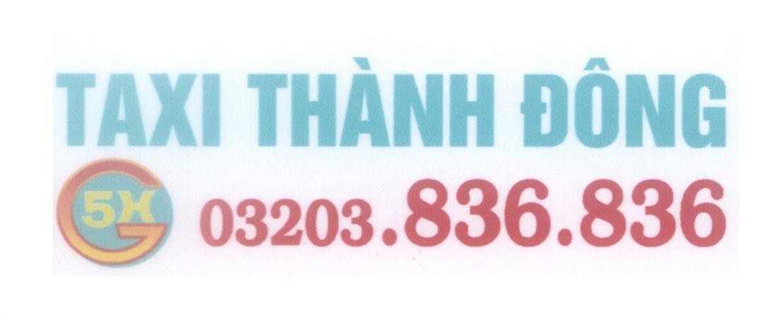 Mẫu nhãn hiệu Taxi Thành Đông G 5H 03203.836.836