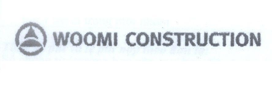 Mẫu nhãn hiệu WOOMI CONSTRUCTION