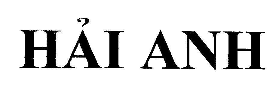 Mẫu nhãn hiệu Hải Anh