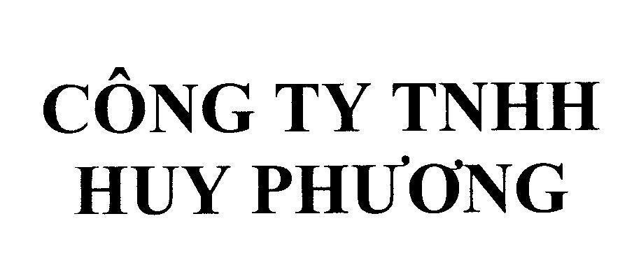 Mẫu nhãn hiệu Công Ty TNHH Huy Phương