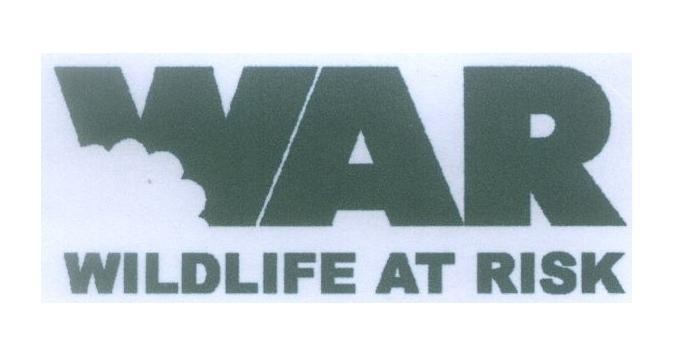 Mẫu nhãn hiệu WAR WILDLIFE AT RISK