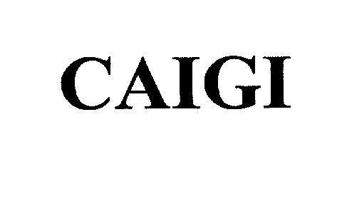 Mẫu nhãn hiệu CAIGI