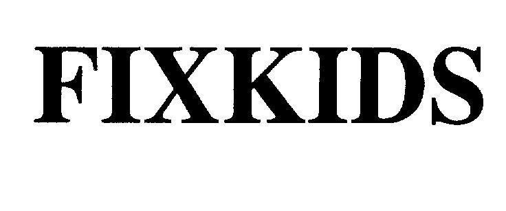 Mẫu nhãn hiệu FIXKIDS
