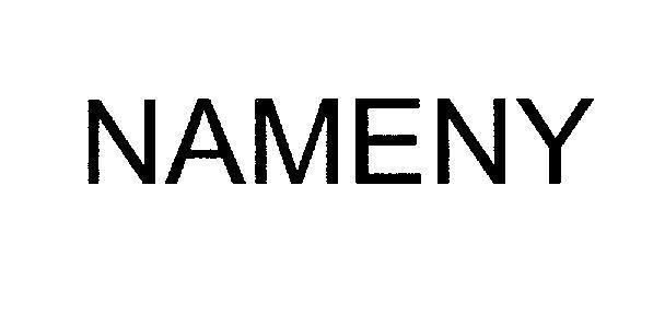 Mẫu nhãn hiệu NAMENY