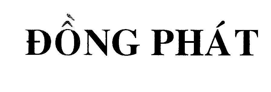 Mẫu nhãn hiệu Đồng Phát