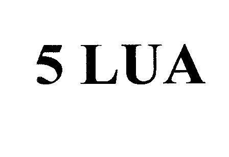 Mẫu nhãn hiệu 5 LUA