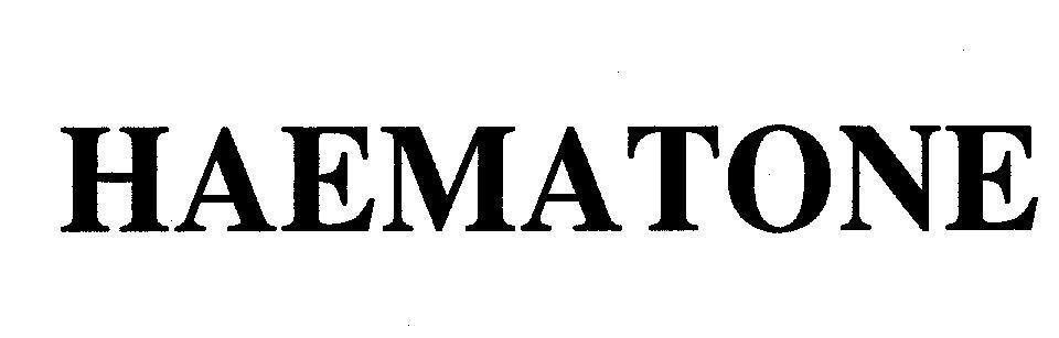 Mẫu nhãn hiệu HAEMATONE
